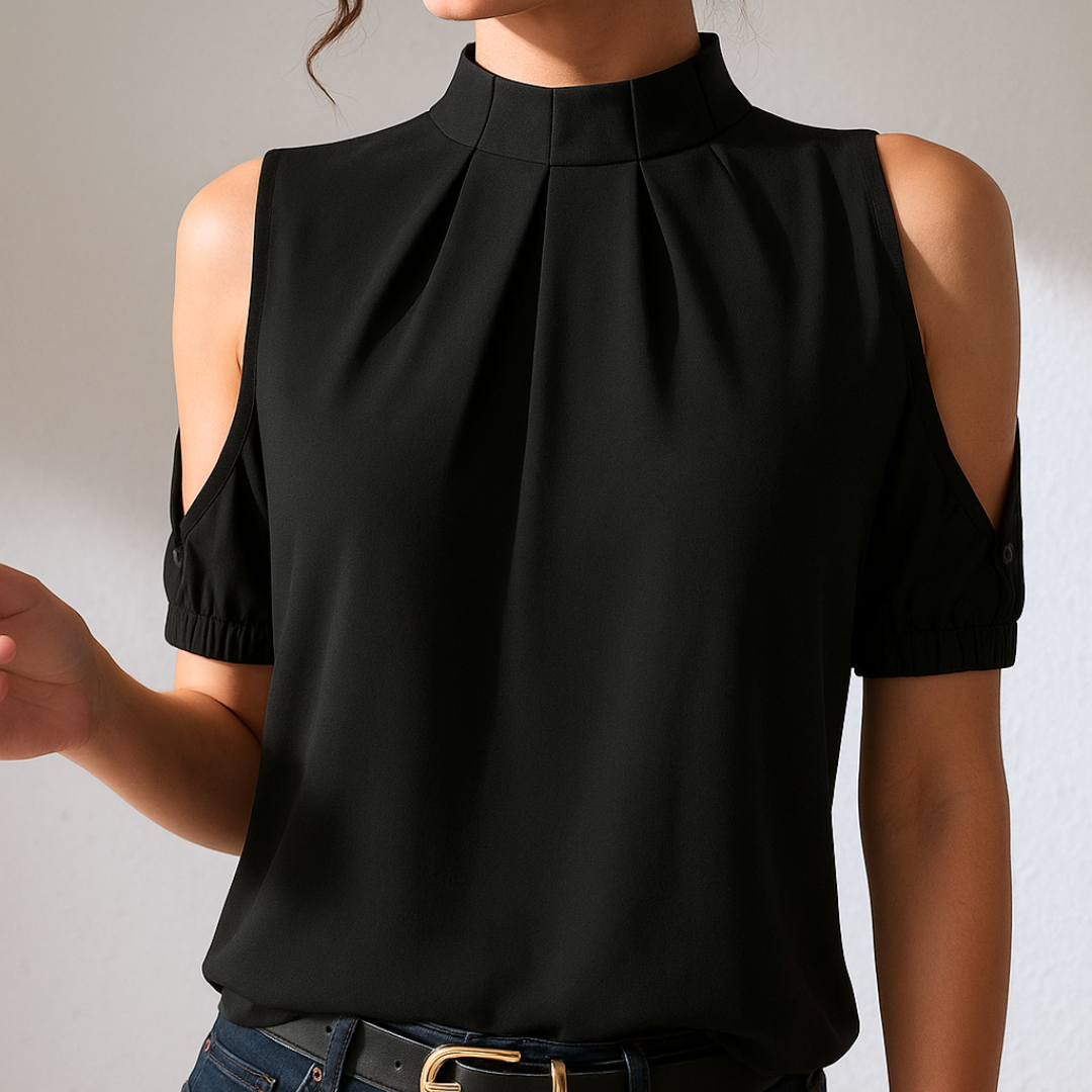 LIZ | Chique Black Blouse