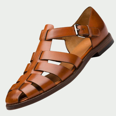 LAURENS | Summer sandals leather