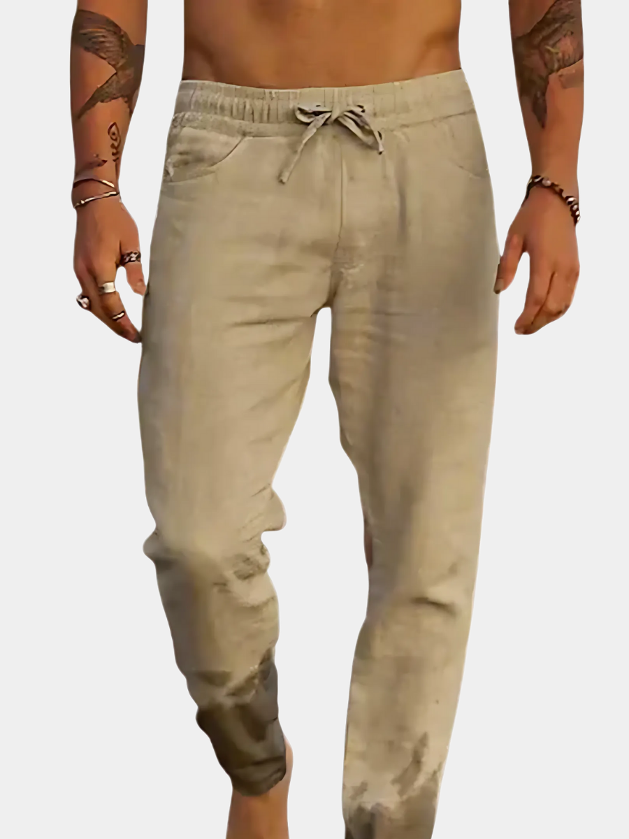 LOWEN | Linen beach pantalon