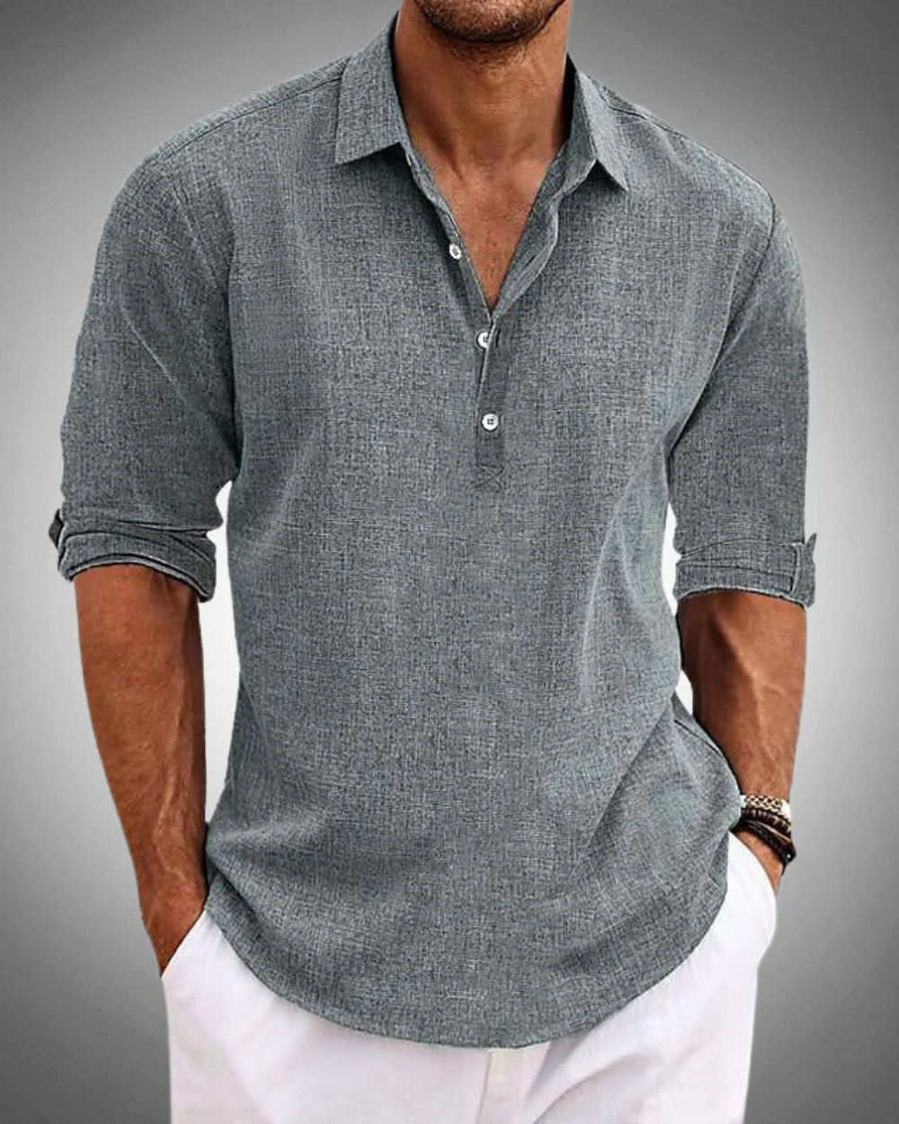 CHRIS | Classic cotton shirt
