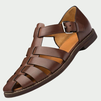 LAURENS | Summer sandals leather
