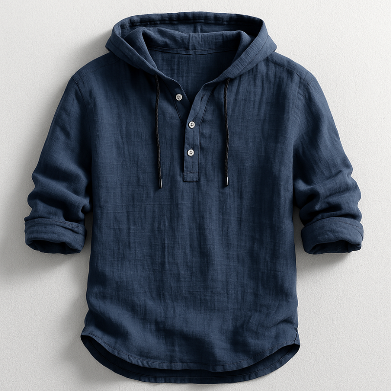 SAVRANI| Luxury Hooded Shirt