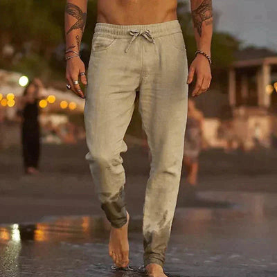 LOWEN | Linen beach pantalon