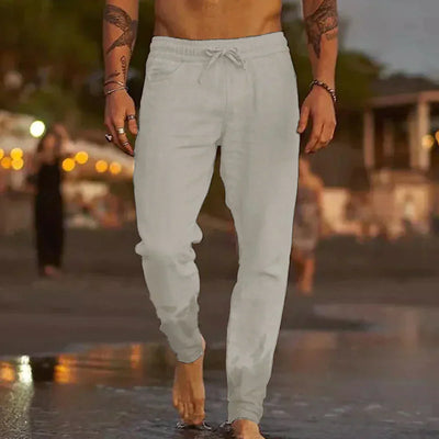 LOWEN | Linen beach pantalon