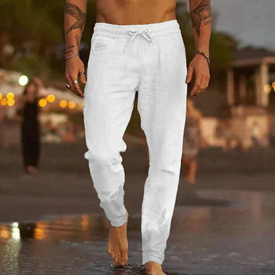 LOWEN | Linen beach pantalon