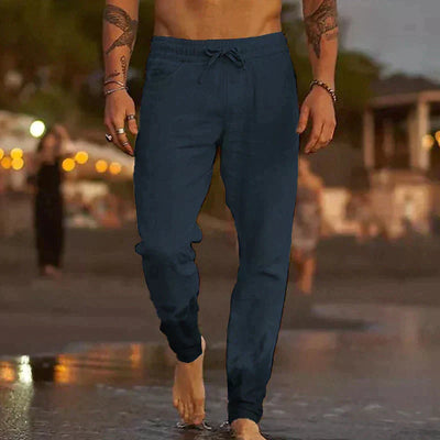 LOWEN | Linen beach pantalon