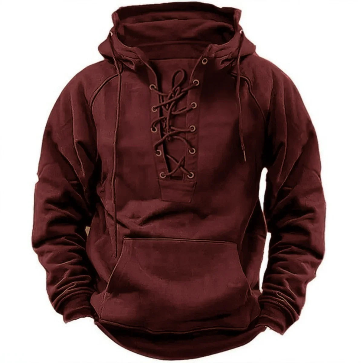 RON | Retro outdoor lace-up hoodie