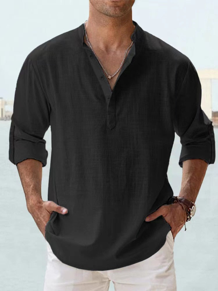 FRENKIE | Breathable linen blouse