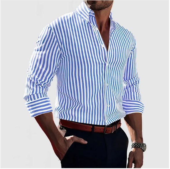LEN | Chique Striped Blouse