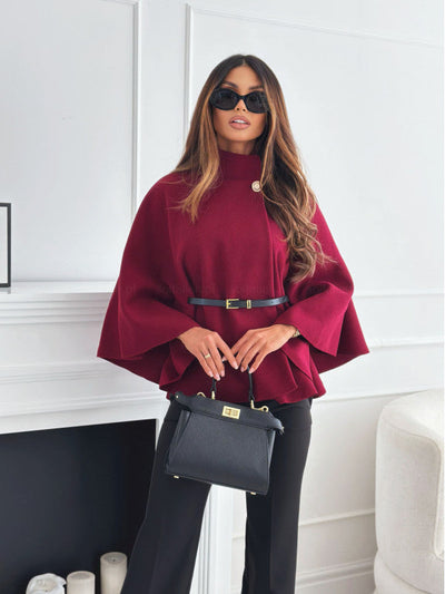 LESLEY | Chic butterfly jacket with belt