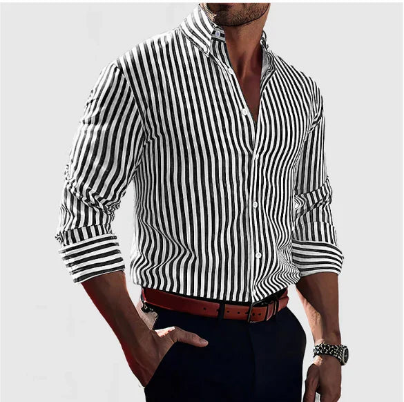 LEN | Chique Striped Blouse